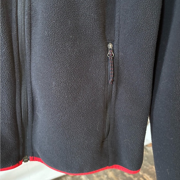 Georgia Bulldogs Columbia Womens Fleece Jacket Black Sewn Logo NCAA - Picture 6 of 8